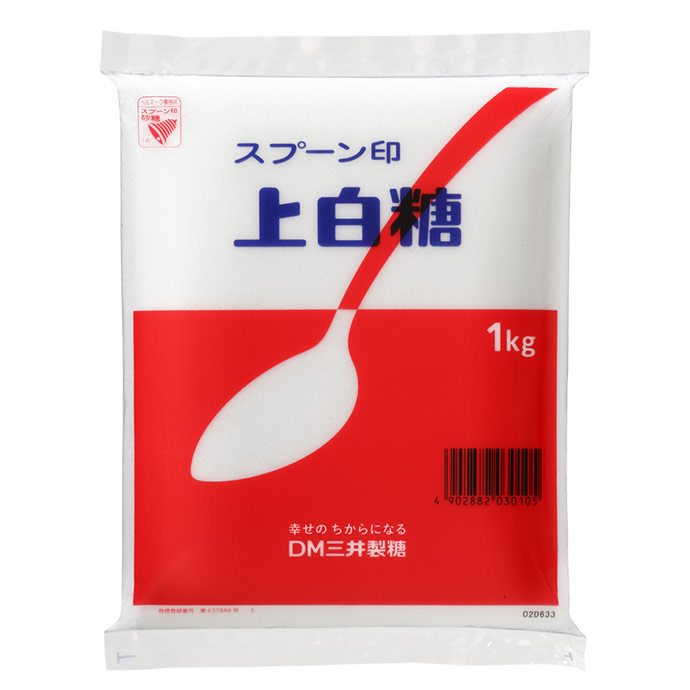 三井製糖 スプーン印Ｊ１上白糖　１Ｋg×２０