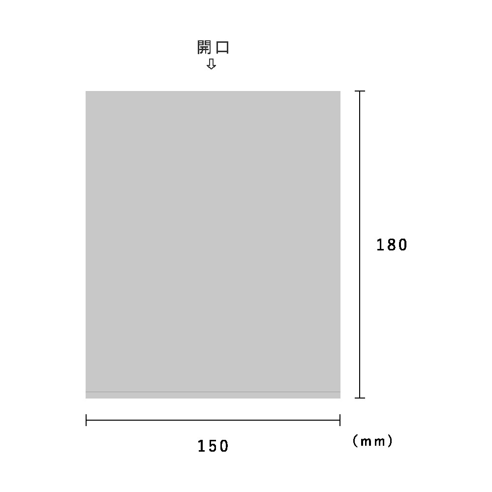 ＰＰ 0.025×１５０×１８０　100枚×10