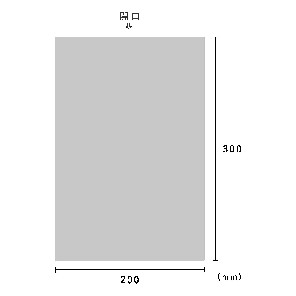 ＰＰ　0.03×２００×３００(No.11）　100枚×10