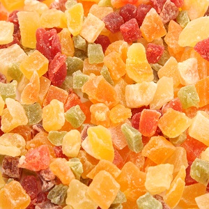 ドライミックスフルーツダイスカット　10mm　１Ｋg×１６