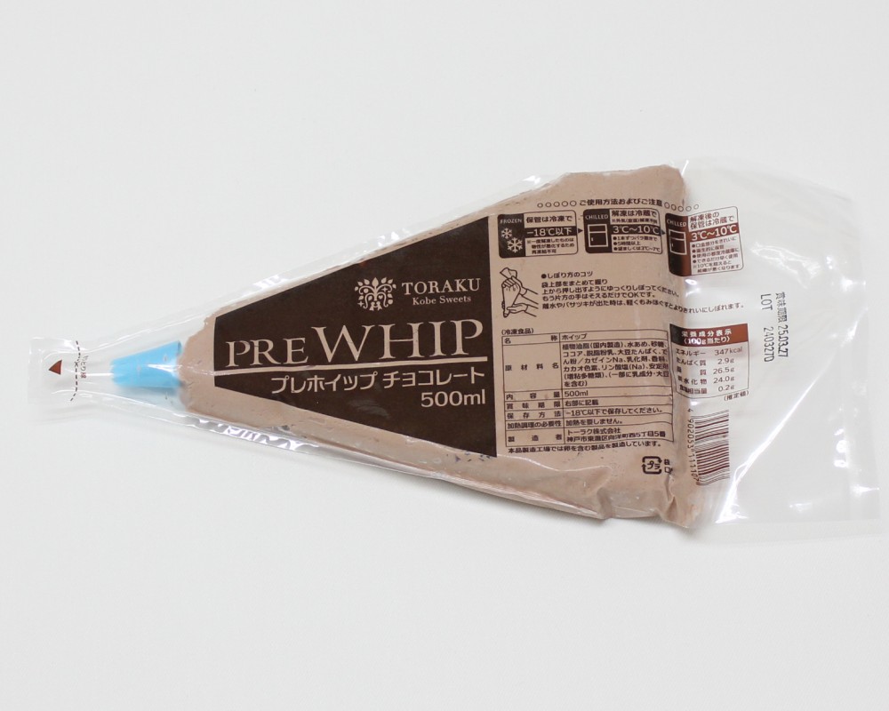 東酪 プレホイップチョコレート　　５００g