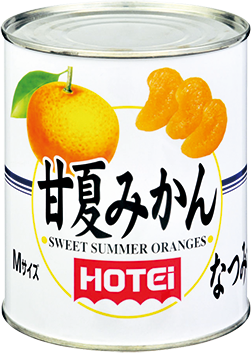ﾎﾃｲ 甘夏みかん缶 Ｍ　２号缶